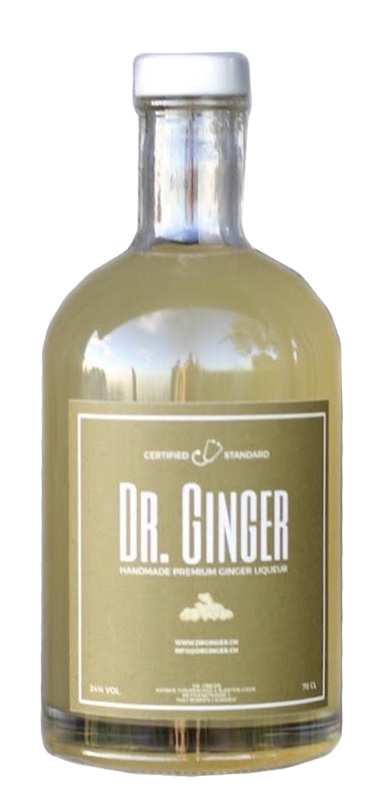 DR. GINGER, 35cl, Ingwer Likör aus dem Zürcher Weinland
