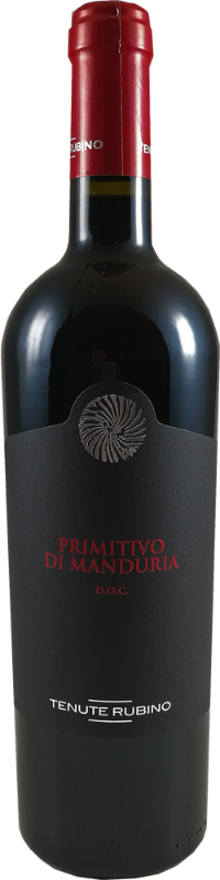 Primitivo di MANDURIA DOC, Tenute Rubino
