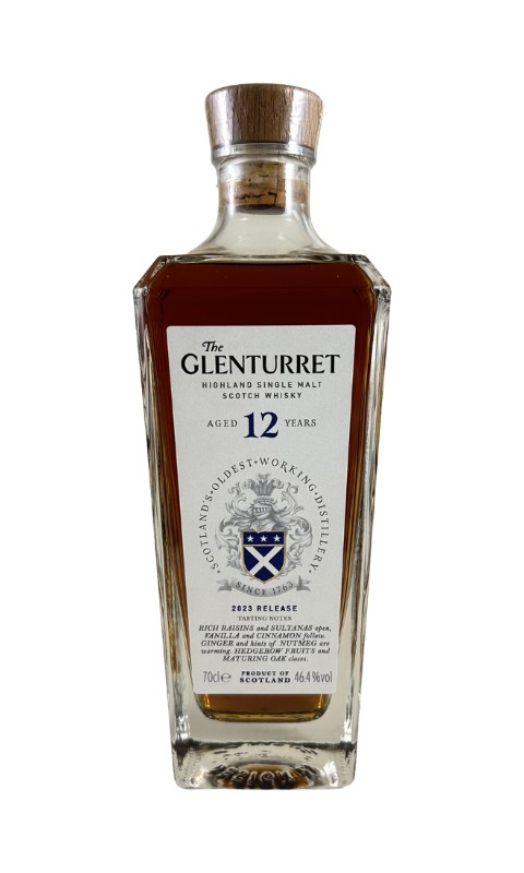 Whisky The GLenturret Highland Single Malt 12y (2023 Release) 