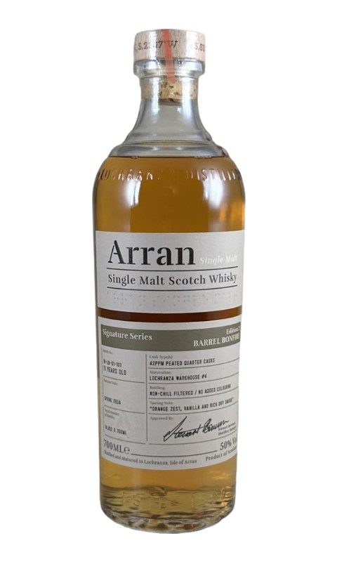 Arran Single Malt Signature Series Edition 2, Barrel Bonfire